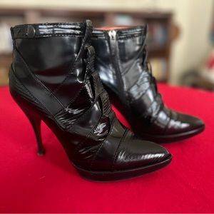 Jonathan Kelsey stiletto ankle boots. 38.5 IT